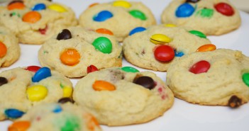 Cookies aux M&M’s m&m cookies