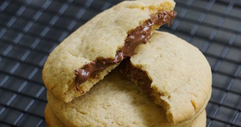 Cookies fourrés au nutella comme chez Starbucks recette cookies nutella