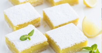 Recette des Carrés sablés au citron ou lemon squares recette lemon square