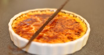 Crème brûlée à la vanille