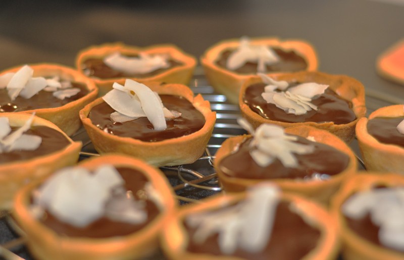 Tartelettes Bounty Chocolat Et Noix De Coco