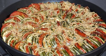 “Tian” Provencal aux tomates et courgettes